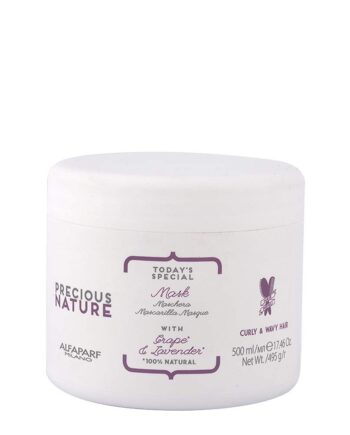 Máscara ALFAPARF PRECIOUS NATURE Curly & Wavy Hair Uva & Lavanda 500ml