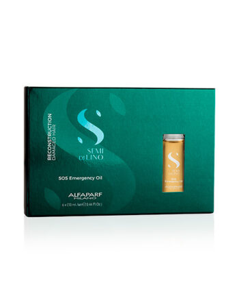 Ampollas ALFAPARF Semi di Lino Reconstruction Reparative SOS Emergy Oil 6x 13ml