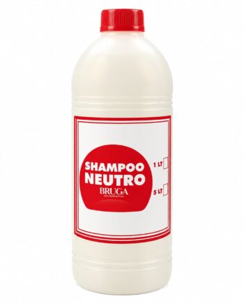 Shampoo Neutro BRUGA con pH balanceado Pre Permanente 1 Litro