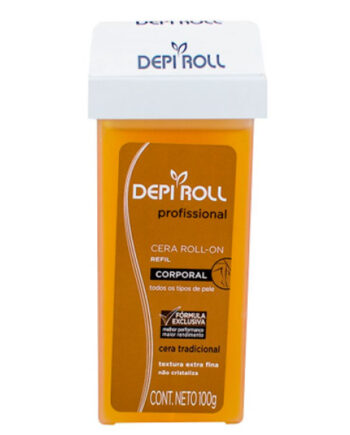 Cartucho DEPIROLL roll-on Corporal cera tradicional 100g