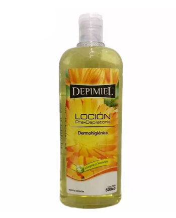 Loción Pre-Depilatoria DEPIMIEL Dermohigiénica 500cc