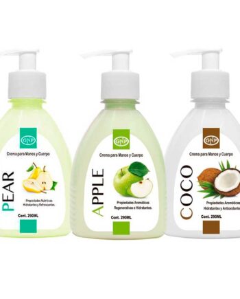 Crema de manos GNP frutales 290cc