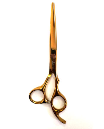 Tijera PRO FEEL corte 5,5" dorada