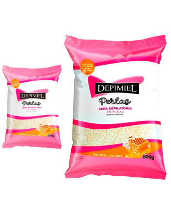 Cera depilatoria DEPIMIEL Perlas Natural con miel