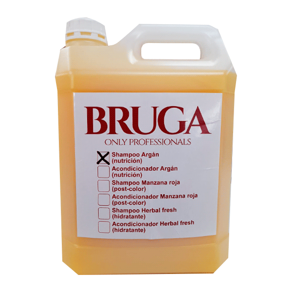 Shampoo de Argán BRUGA Nutrición bidón