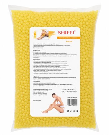 Cera depilatoria en perlas SHIFEI Miel 1kg