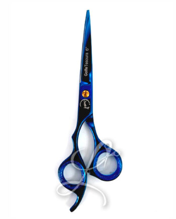 Tijera Golfe Tesoura para zurdo de corte filo navaja azul 6"