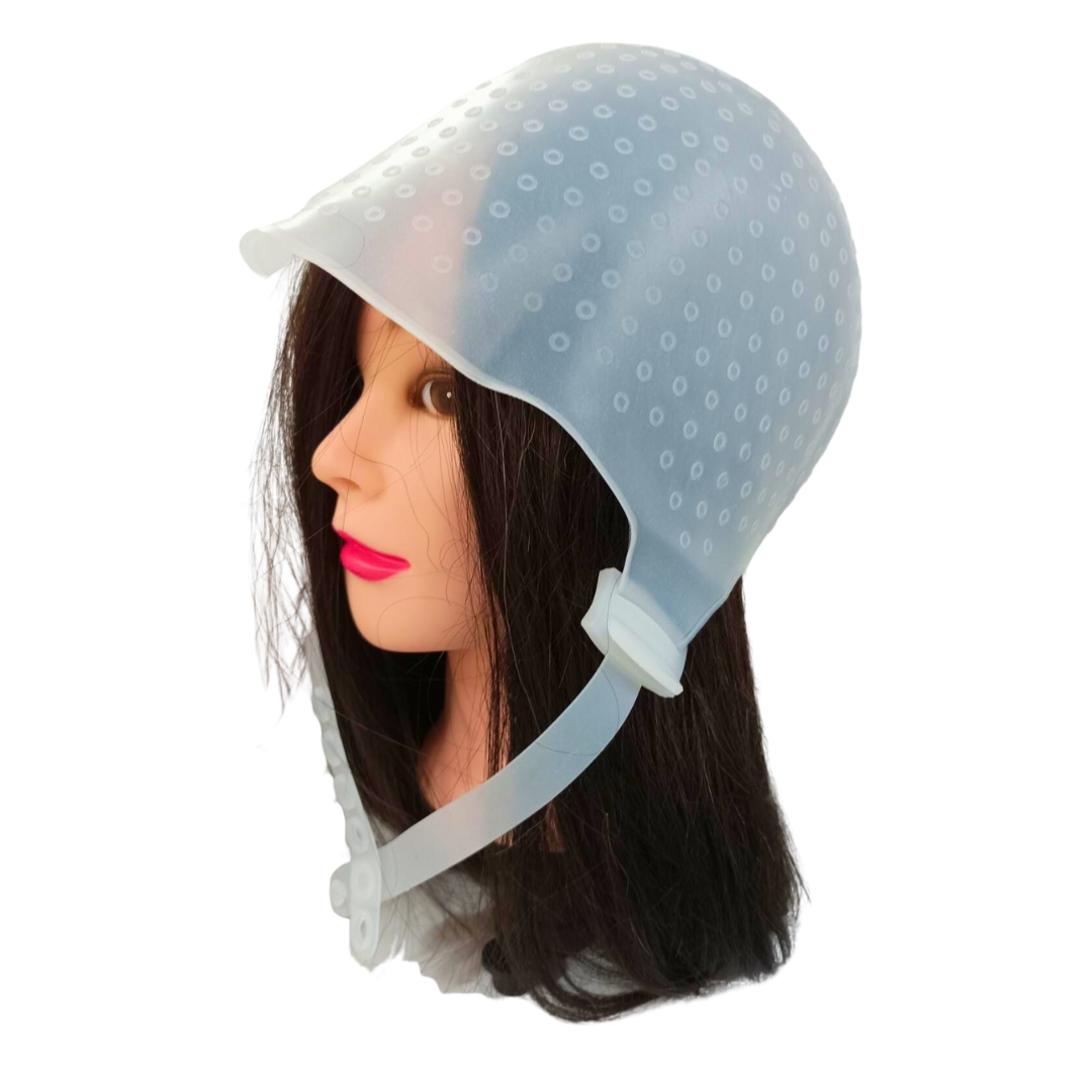 Gorra de silicona con barbijo económica