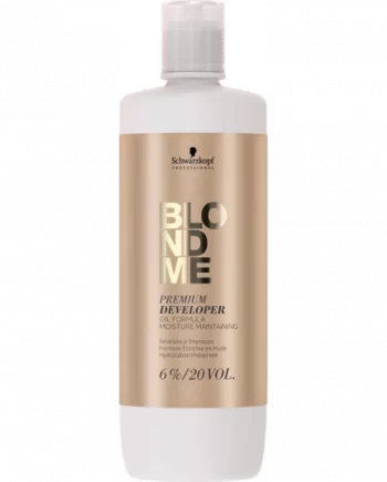 Oxidante Loción activador Schwarzkopf Professional BLONDME Premium Developer 6%|20 Vol. 1000ml