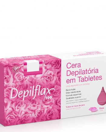 Cera depilatoria en tabletas DEPILFLAX 100 Rosa 1kg
