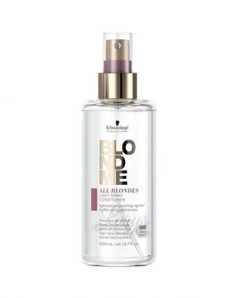 Spray acondicionador Schwarzkopf Professional BlondMe gama ligera 200ml