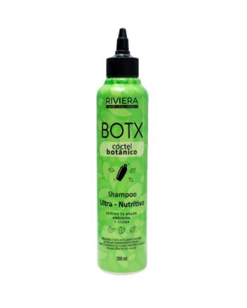 Shampoo Coctel Botánico RIVIERA 300g Paso 1