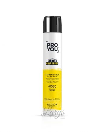 Fijador REVLON Pro You The Setter Hairspray fijación fuerte 500ml