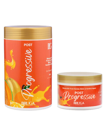Máscara BRUGA POST PROGRESSIVE Mix Frutal Naranja, Melón & Keratina Vegetal
