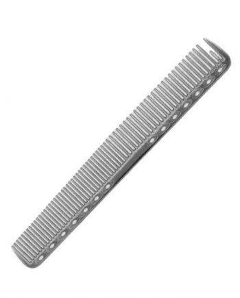 Peine antiestático de metal inoxidable gris grafito de 17,8 cm