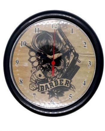 Reloj barbero Calavera