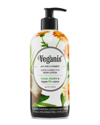 Crema humectante Leche Super Correctora VEGANIS Coco Y Caléndula 500gr
