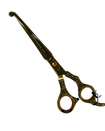 Tijera Golfe Tesoura corte 6.5" dorada