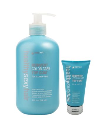 Aumento de color transparente Healthy SEXY HAIR REINVENT COLOR CARE TOP COAT