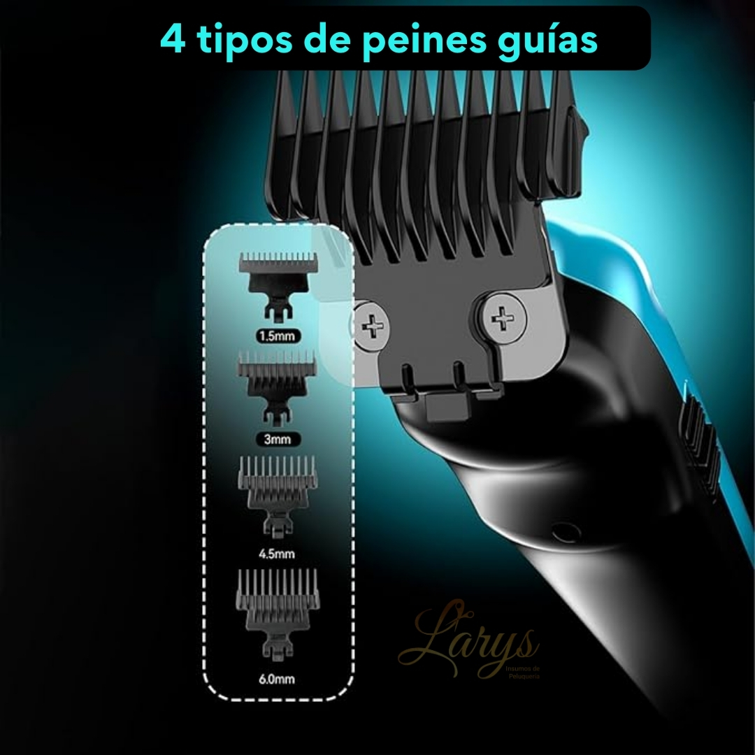 Patillera inalámbrica KEMEI KM 264 - Imagen 3