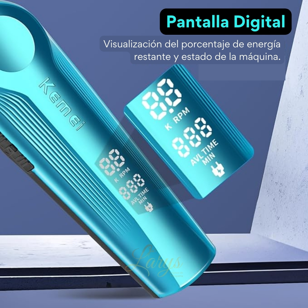 Patillera inalámbrica KEMEI KM 264 - Imagen 5