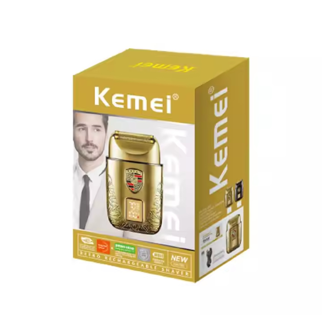 Rasuradora Shaver Kemei Cordless Digital Km-t93 - Imagen 3