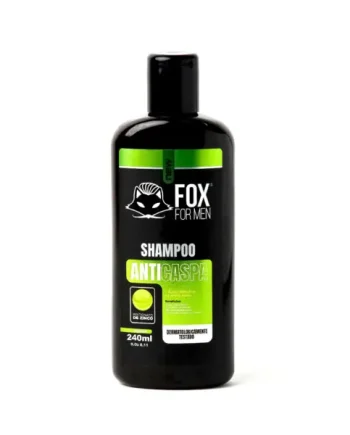 Shampoo Anti-Caspa 240ml – Fox For Men