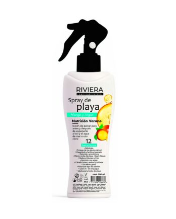 Spray de playa RIVIERA Mango y Argán 200ml nutrición verano