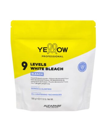 Polvo decolorante YELLOW BLEACH POWDER 9 TONOS 500GR