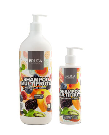 Shampoo Multifruta BRUGA para cabellos oleosos