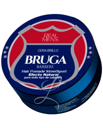 Pomada BRUGA BARBERS Hair Pomade StreetSport Cera Brillo Efecto Natural para todo tipo de cabellos 130g