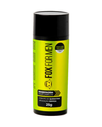 Fibras Capilares FOX FOR MEN – 25g Negro MOROCHOS