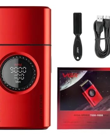 Rasuradora Shaver VGR 377 Red Cabezal Triple