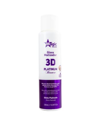 Gloss Matizador Magic Color 3D Platinum Blanco 500 ml