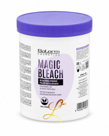 Salerm Cosmetics Magic Bleach 500 g – Polvo Decolorante Profesional de Acción Progresiva