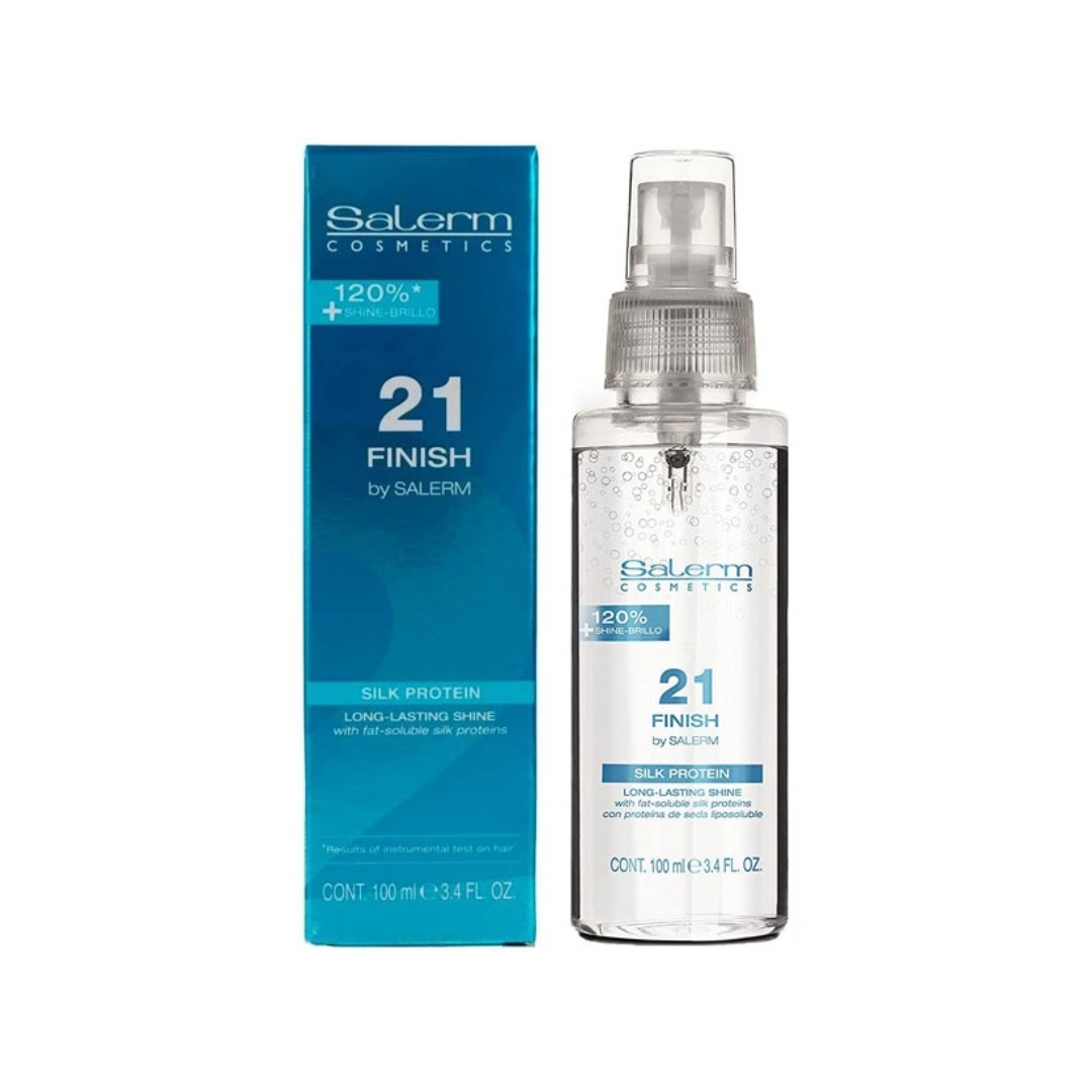 Salerm 21 Finish Silk Protein – Spray de Brillo 100 ml