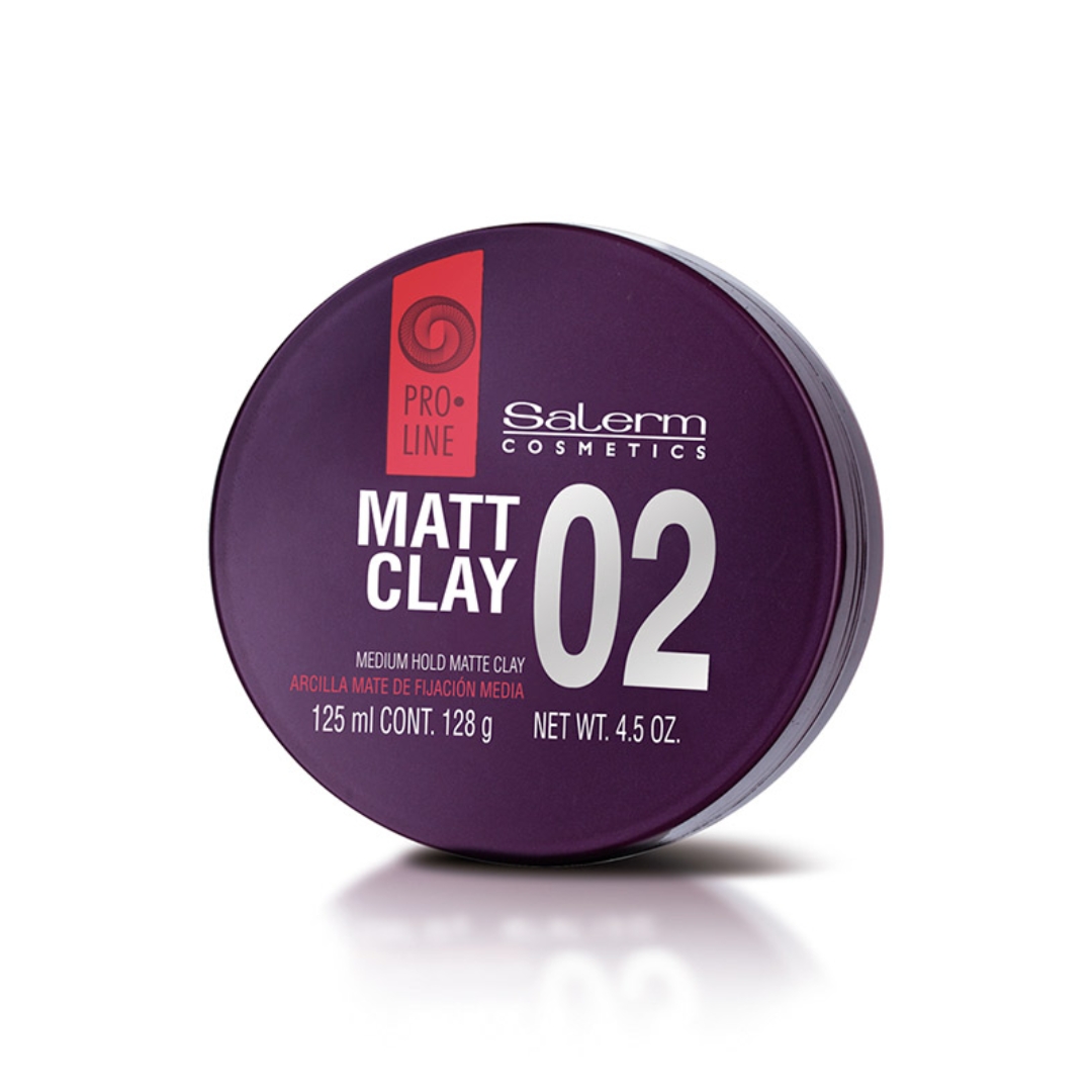 Salerm Pro·Line Matt Clay 02 – Arcilla Mate 125 ml