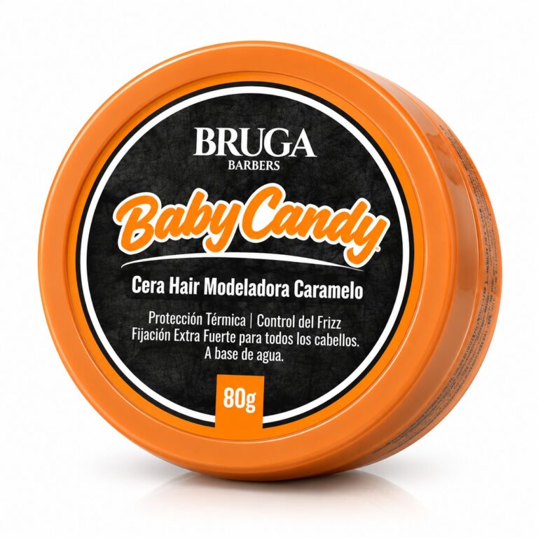 BRUGA Barbers Baby Candy – Cera Hair Modeladora Caramelo 80 g