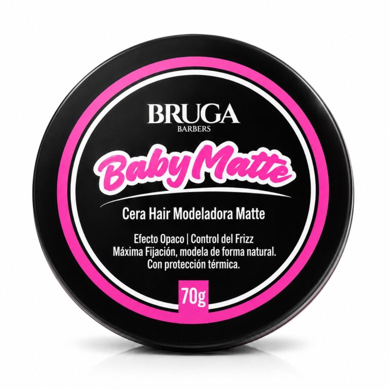 BRUGA Barbers Baby Matte – Cera Hair Modeladora Matte 70 g
