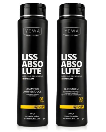 Alisado Progresivo YEWA Liss Absolute Pocket 250 ml – Kit 2 Pasos