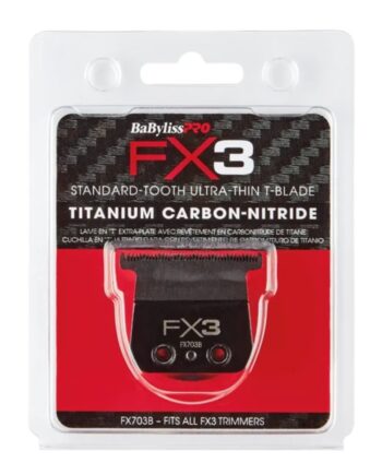 Cuchilla Original BabylissPRO FX3 Titanium Carbon-Nitride T-Blade FX703B