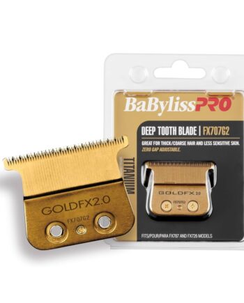 Cuchilla Original BabylissPRO GoldFX 2.0 Titanium Deep Tooth T-Blade FX707G2