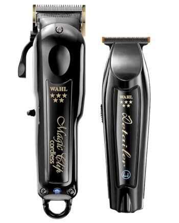 Combo Profesional WAHL Cordless Barber Combo – Magic Clip + Detailer Li Inalámbricos