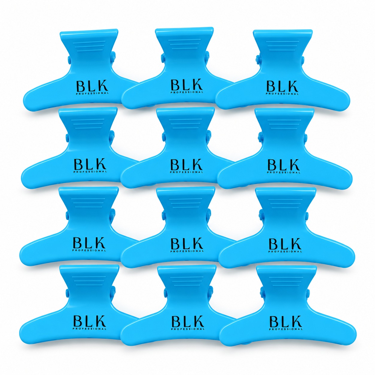 Pinza Mariposa BLK Profesional x 12 Unidades – Azul